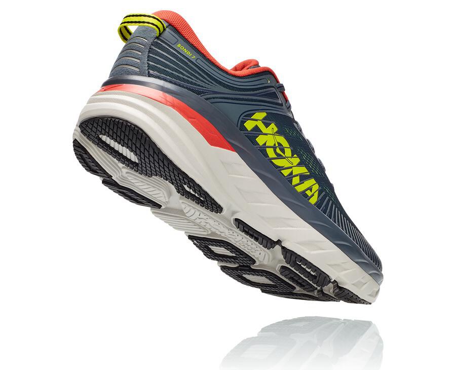 Hoka One One Tenisky Panske Námornícka Modrá - Bondi 7 - 62103-COKB